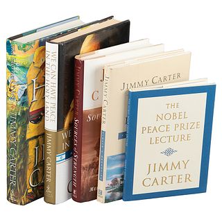 Jimmy Carter (5) Signed Books