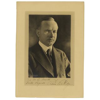 Calvin Coolidge Signed Photograph
