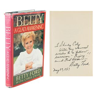 Betty Ford Signed Book