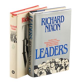 Richard Nixon (2) Signed Books