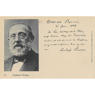 Rudolf Virchow Autograph Letter Signed