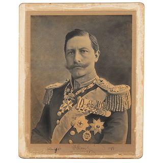 Wilhelm II Signed Photograph