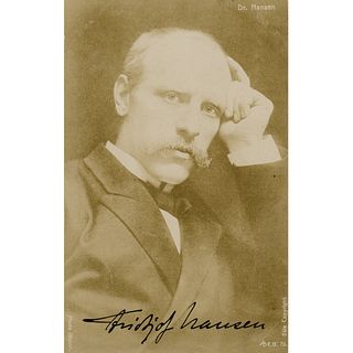 Fridtjof Nansen Signed Photograph