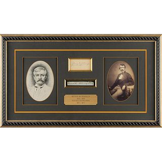 Henry Stanley and David Livingstone Signatures