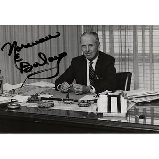 Norman Borlaug Signed Photograph
