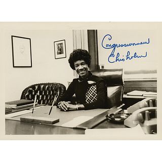Shirley Chisholm Signed Photograph