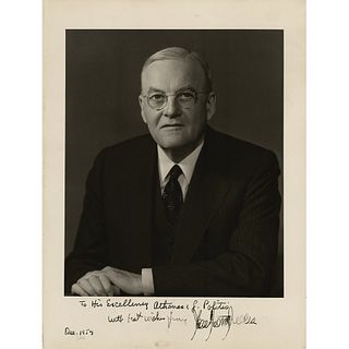 John Foster Dulles Signed Photograph