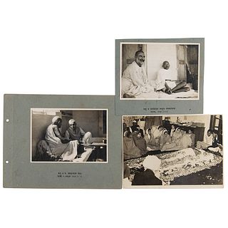 Mohandas Gandhi (3) Original Photographs