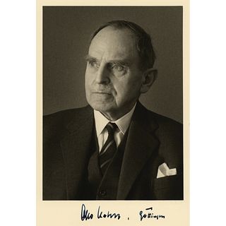Otto Hahn Signed Photograph