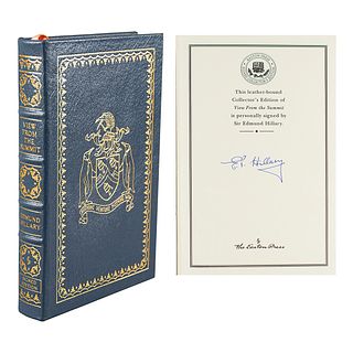 Edmund Hillary Signed Book