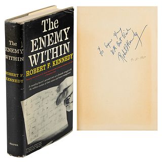 Robert F. Kennedy Signed Book