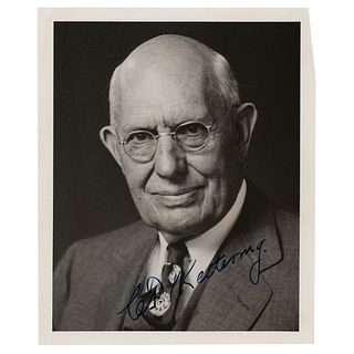 Charles F. Kettering Signed Photograph