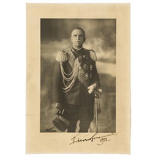 King Victor Emmanuel III Signed Photograph