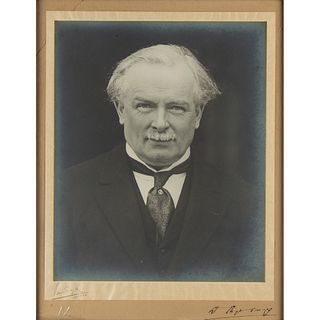 David Lloyd George Signed Oversized Photograph
