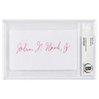 John Nash Signature