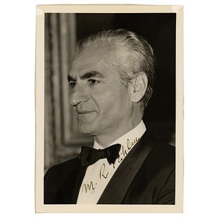 Mohammad Reza Pahlavi Signed Photograph