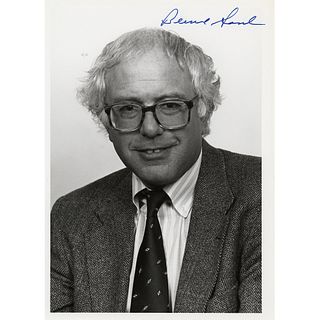 Bernie Sanders Signed Photograph