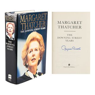Margaret Thatcher Signed Book