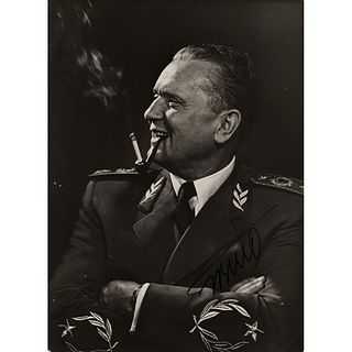 Josip Tito Signed Photograph