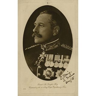 Douglas Haig, 1st Earl Haig Signed Photograph