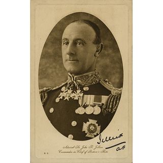 John Jellicoe, 1st Earl Jellicoe Signed Photograph