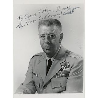 George C. Kenney Signed Photograph