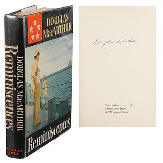 Douglas MacArthur Signed Book