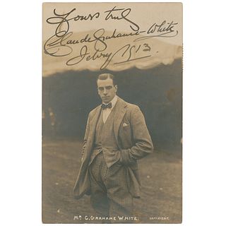 Claude Grahame-White Signed Photograph