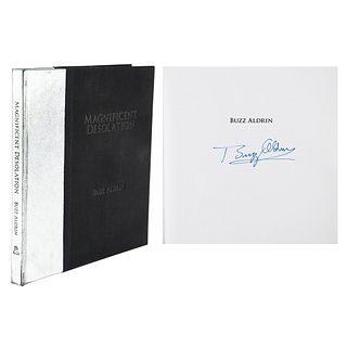 Buzz Aldrin Signed Book