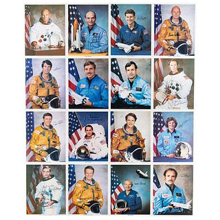 Space Shuttle Astronauts (16) Signed Photographs