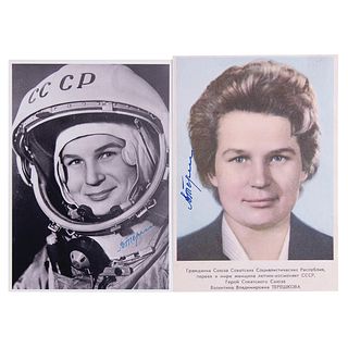 Valentina Tereshkova (2) Signed Photographs