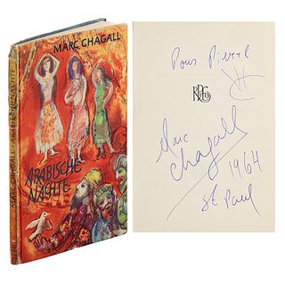 Marc Chagall Signed Book
