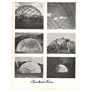 Buckminster Fuller Signed Photograph