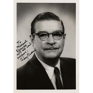 Roy Crane Signed Photograph