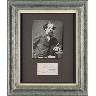 Charles Dickens Signature