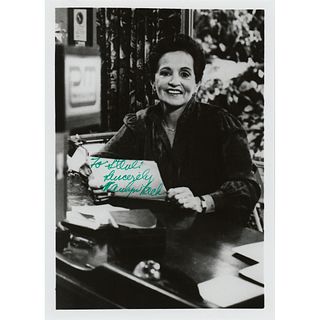 Marilyn Beck Signed Photograph
