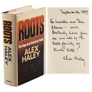 Alex Haley Signed Book