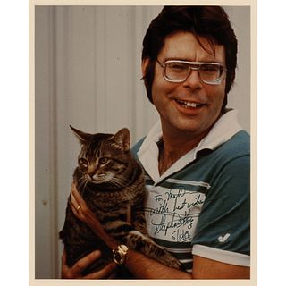 Stephen King Signed Photograph