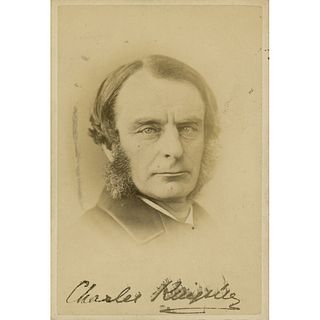 Charles Kingsley Signed Photograph