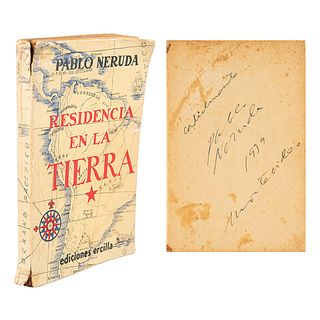 Pablo Neruda Signed Book