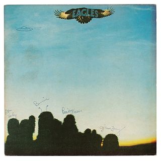 The Eagles Signed Promotional Debut Album