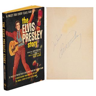 Elvis Presley Signed Book
