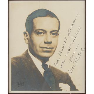 Cole Porter Signed Photograph