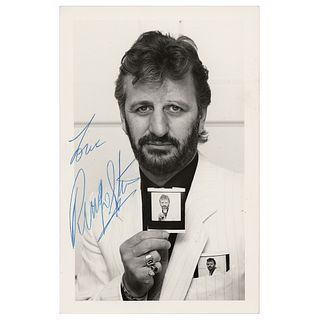 Beatles: Ringo Starr Signed Photograph