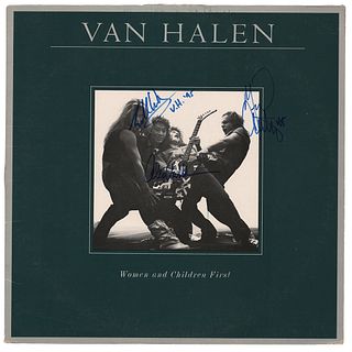 Van Halen Signed Album