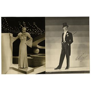 Fred Astaire and Ginger Rogers (2) Signed Photographs