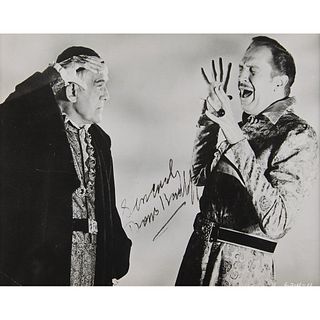 Boris Karloff Signed Photograph