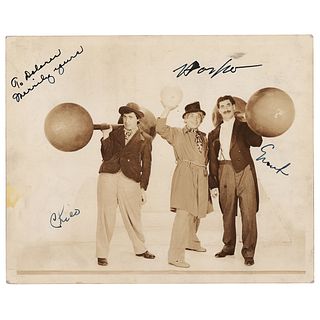 Marx Brothers Signed Photograph