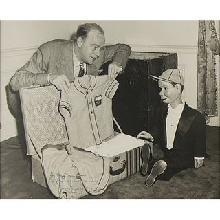 Edgar Bergen Signed Photograph