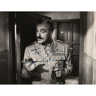 Vittorio De Sica Signed Photograph